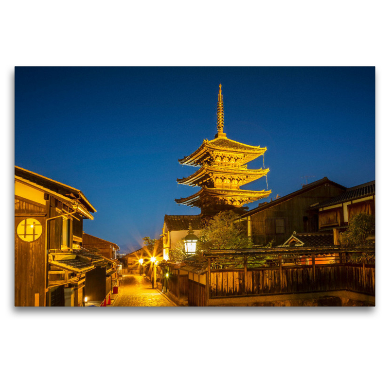 Yasaka Pagode im historischen Kyoto am Abend