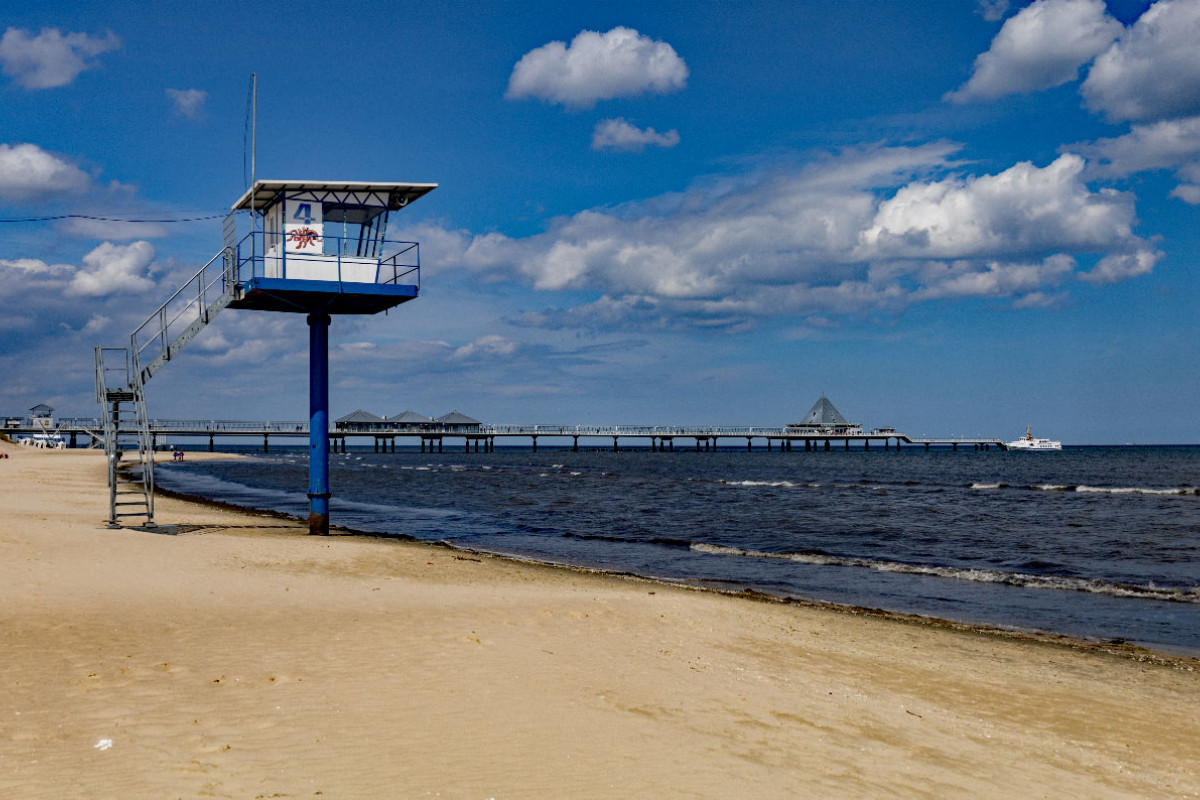 Seebrücke Heringsdorf auf Usedom