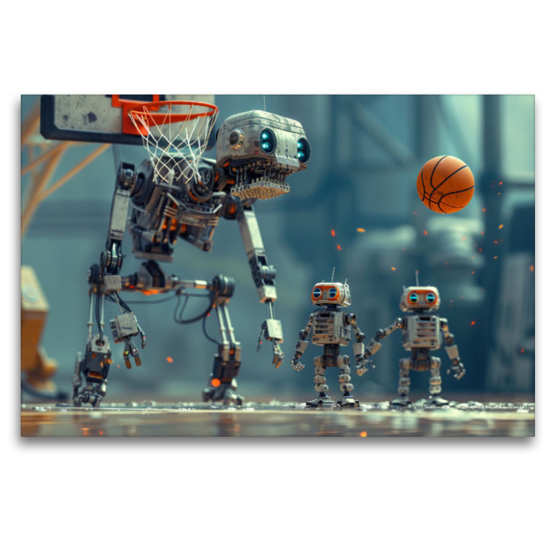 Roboter Basketball