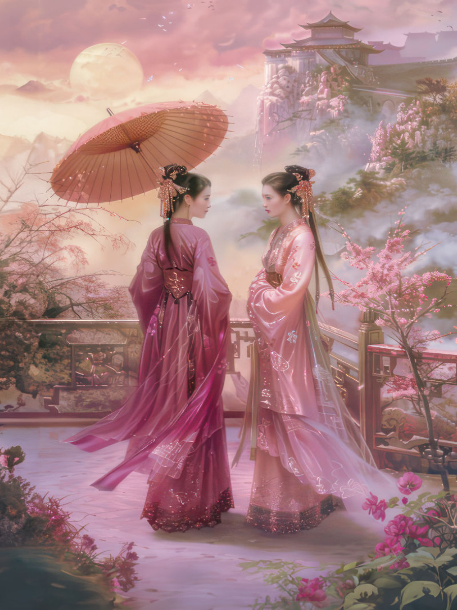 Gracieuses femmes asiatiques