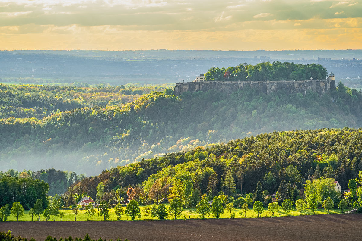 Blick auf Königstein