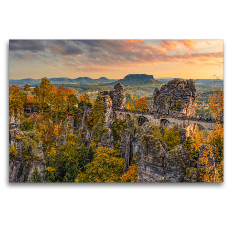 Ein Motiv aus dem Kalender Sächsische Schweiz - Wandern durch das Elbsandsteingebirge