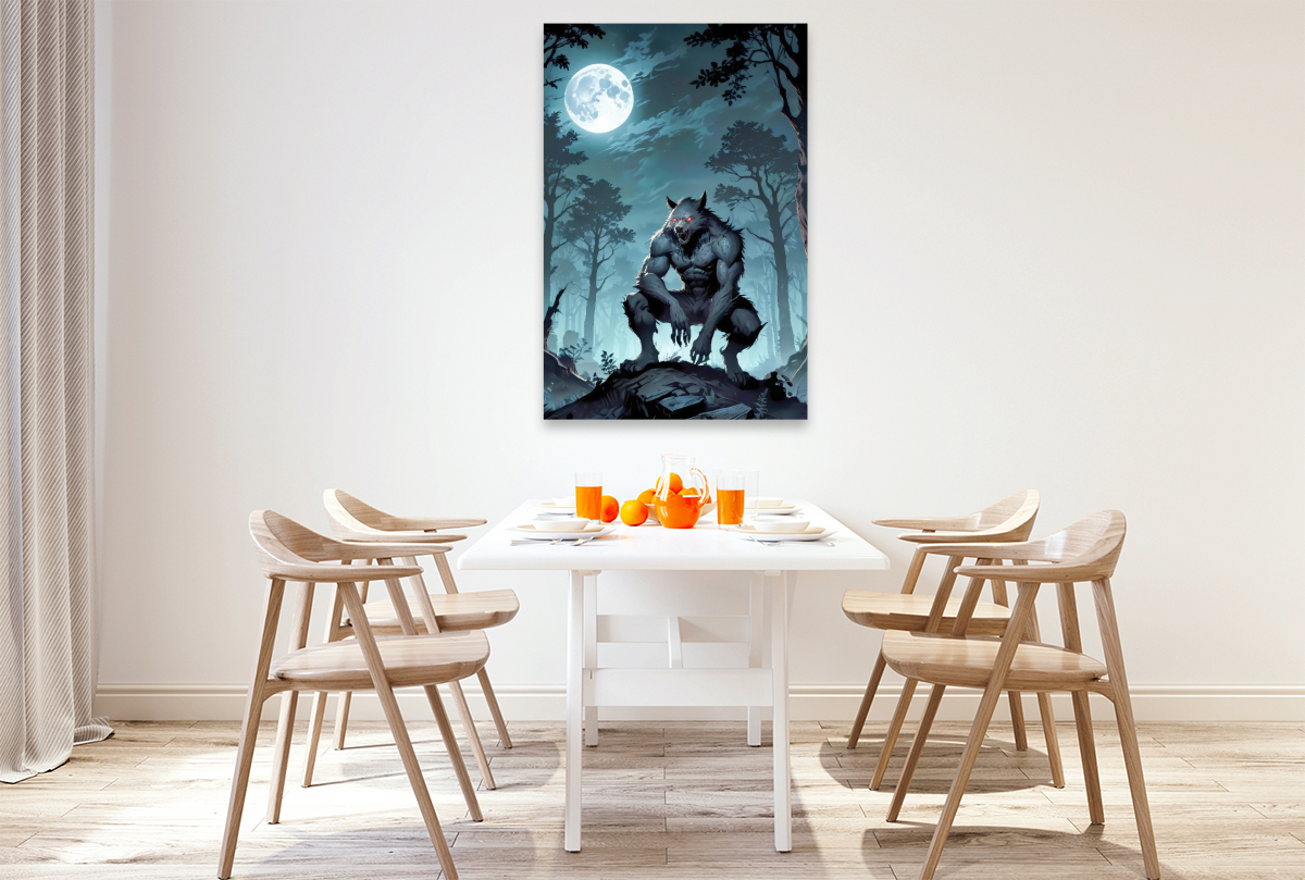 Der Werwolf bei Vollmond