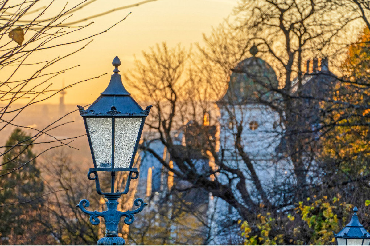 Sonnenuntergang in Bensberg