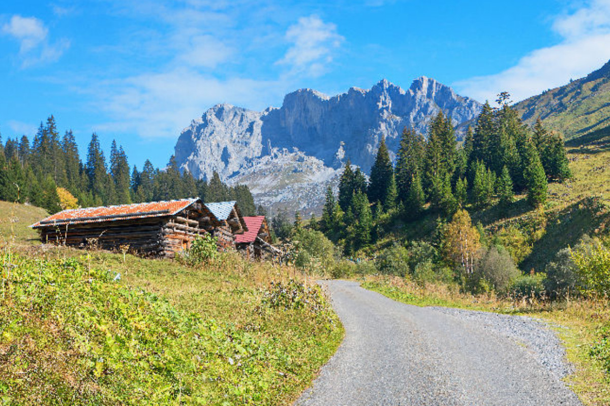 Wanderweg St. Antönien im Prättigau