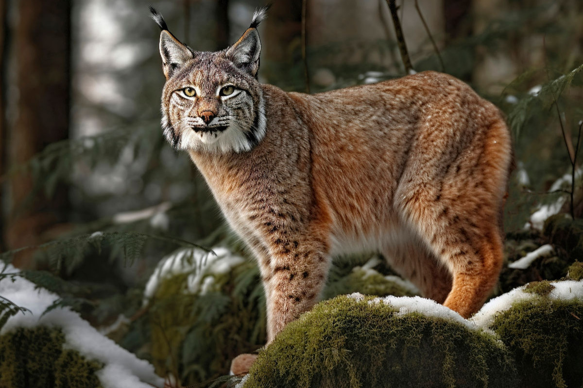 Luchs, hallo, wer ist da