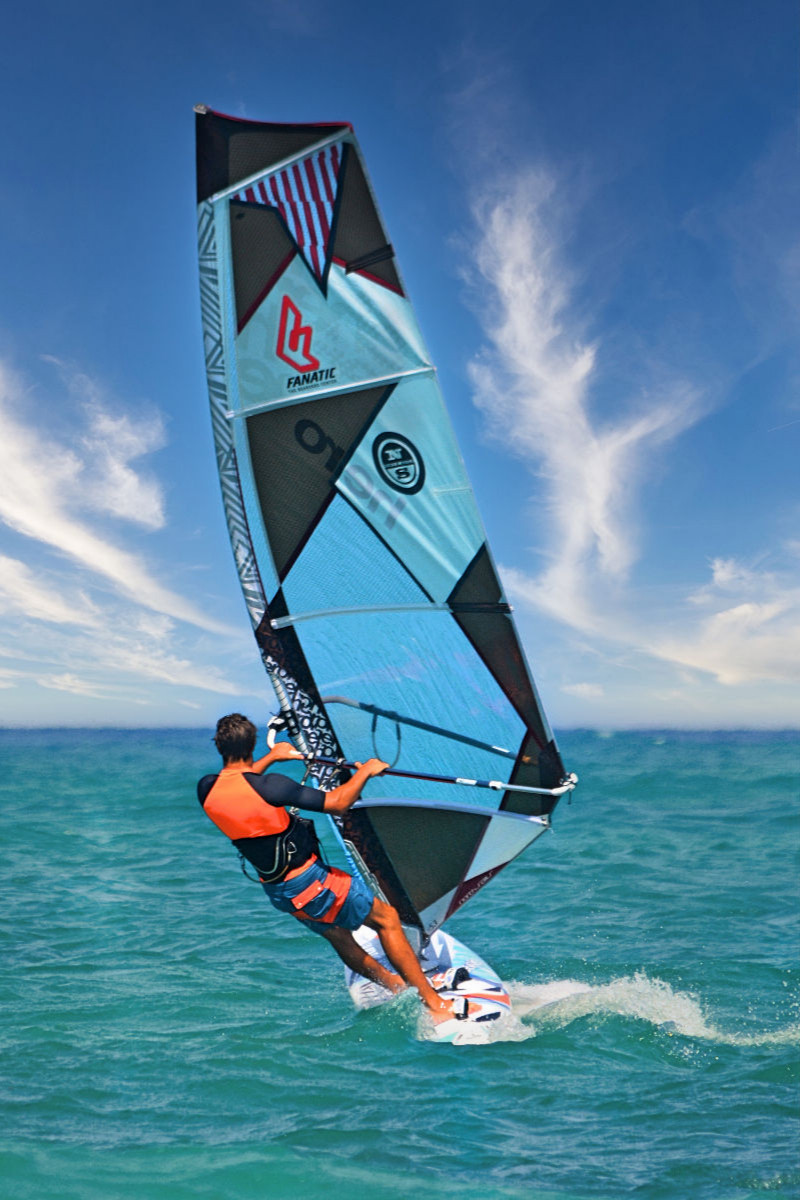 Windsurfen - eins werden mit dem Board