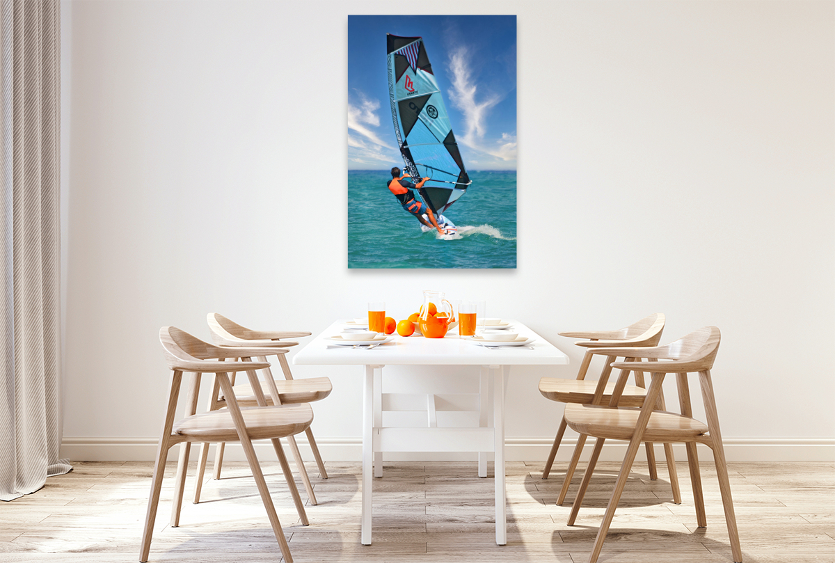 Windsurfen - eins werden mit dem Board