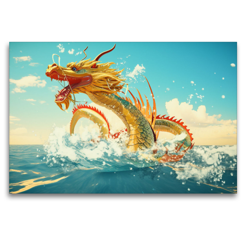 Goldener Drachen