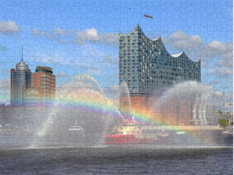 Elbphilharmonie Regenbogen