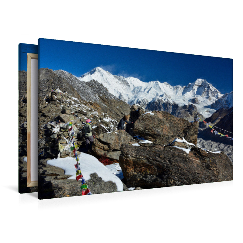 Blick vom Gokyo Ri auf Cho Oyu