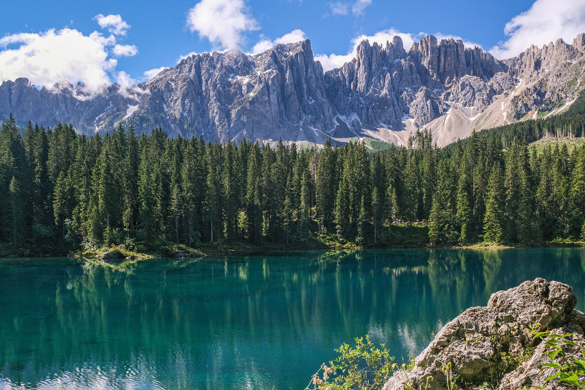 Karer See - in den westlichen Dolomiten