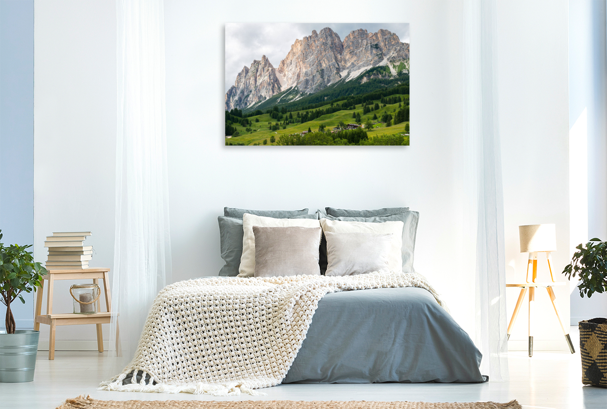 Le Tofane Berg, Dolomiten Panorama aus dem Cortina