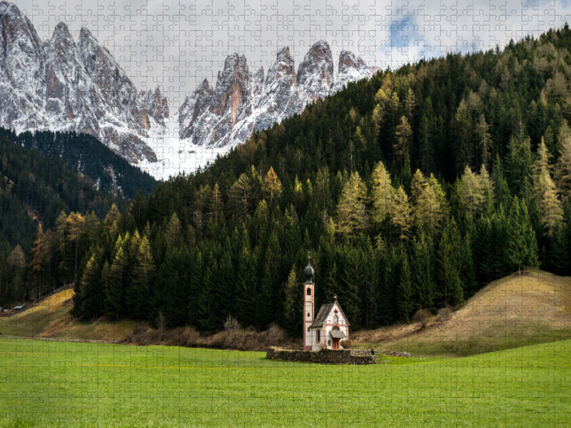 San Giovanni in Ranui Kirche, Dolomiten