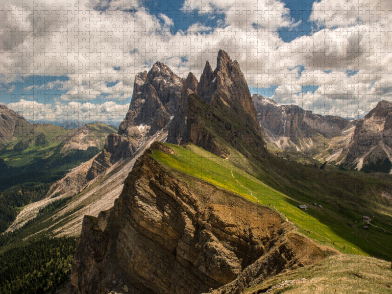 Seceda Berg, Gröden