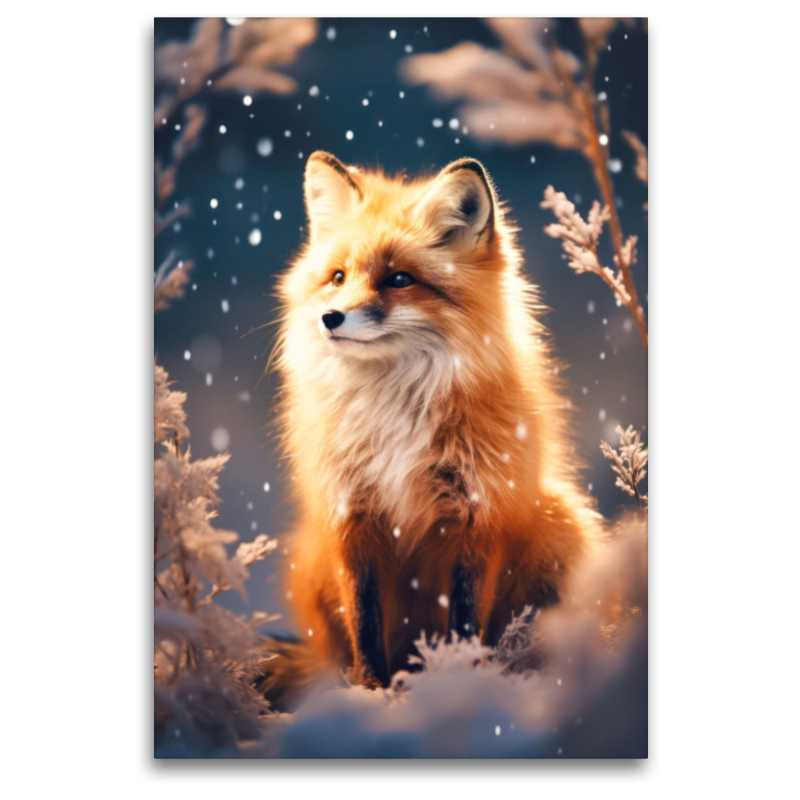 Fuchs im Schnee