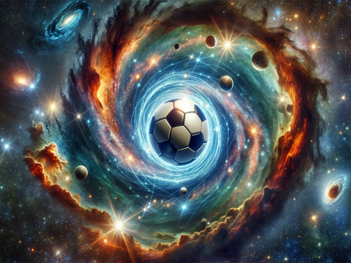 Kosmischer Fußball