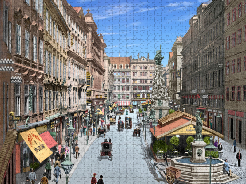 Wien - Graben um 1900