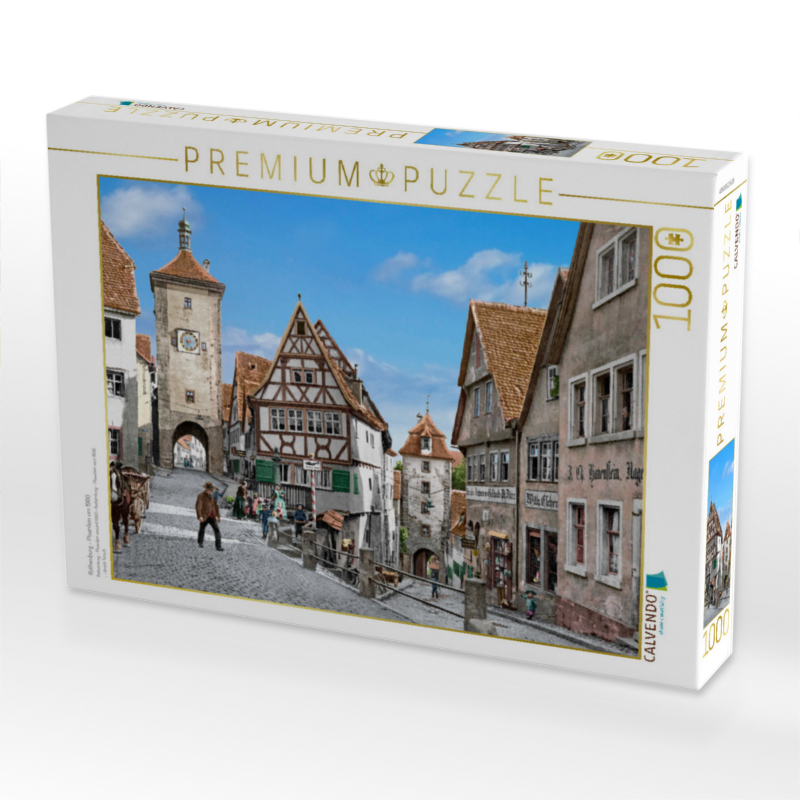 Rothenburg - Ploenlein um 1900