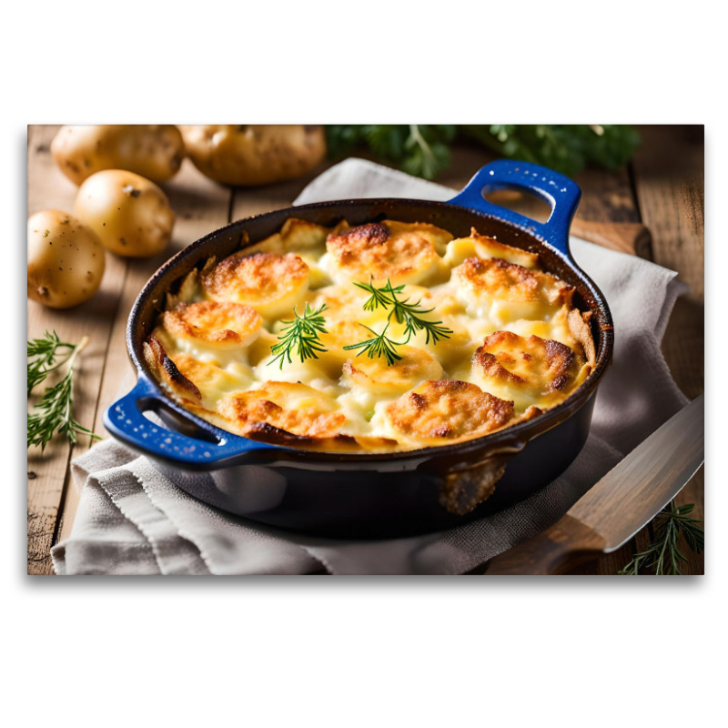 Köstliches Kartoffelgratin