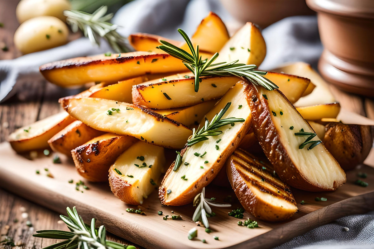 Ofenkartoffeln mit Rosmarin