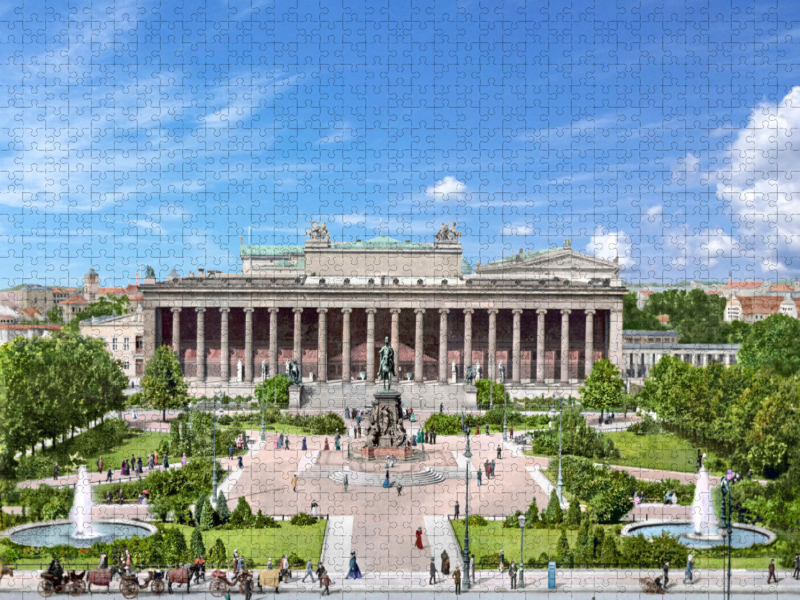 Berlin - Altes Museum und Lustgarten um 1900