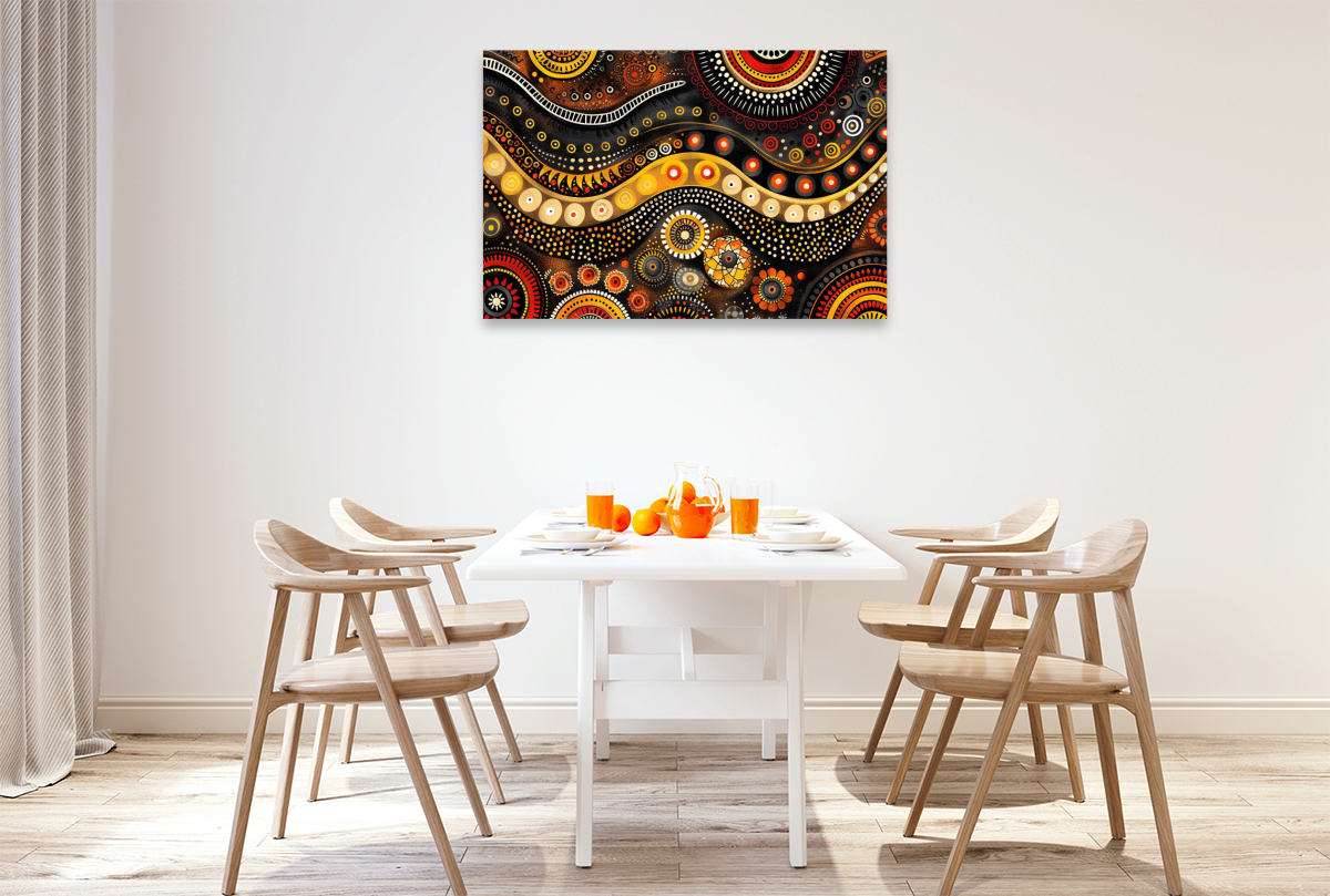 Kunst im Stil der Aborigines