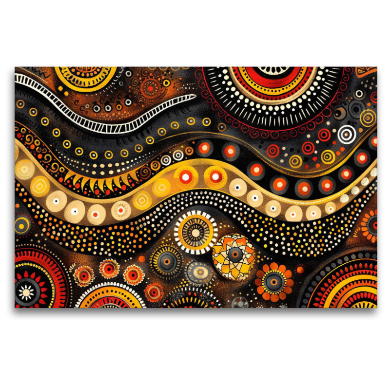 Kunst im Stil der Aborigines