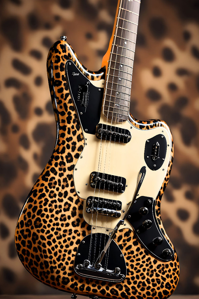 Jaguar - E-Gitarre im Raubtierlook