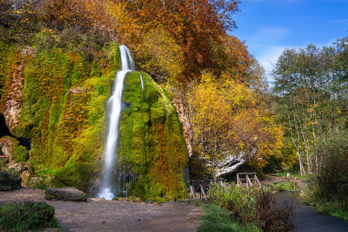 Nohner Wasserfall in Dreimühlen