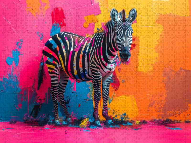 Animals in pop art dre