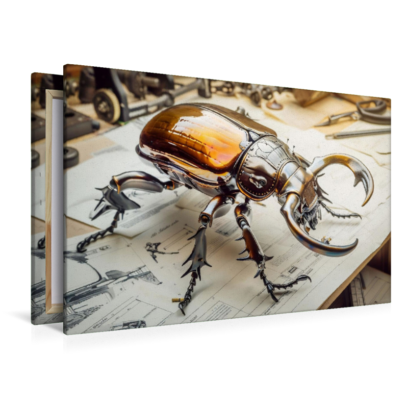 Ein Motiv aus dem Kalender 'Die fantastische Welt der Steampunk-Insekten'