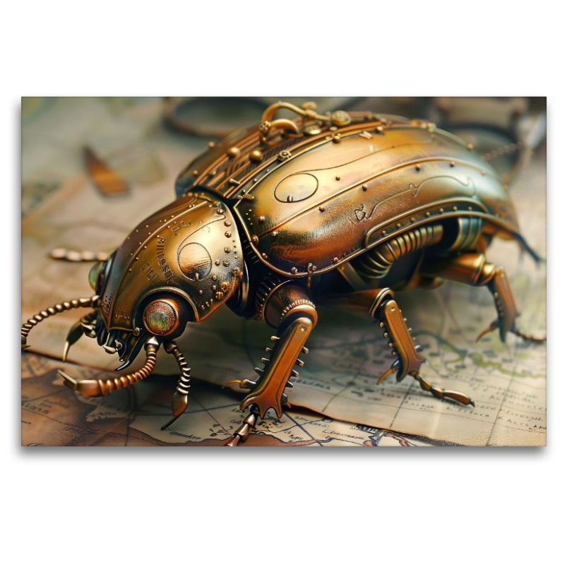 Ein Motiv aus dem Kalender 'Die fantastische Welt der Steampunk-Insekten'