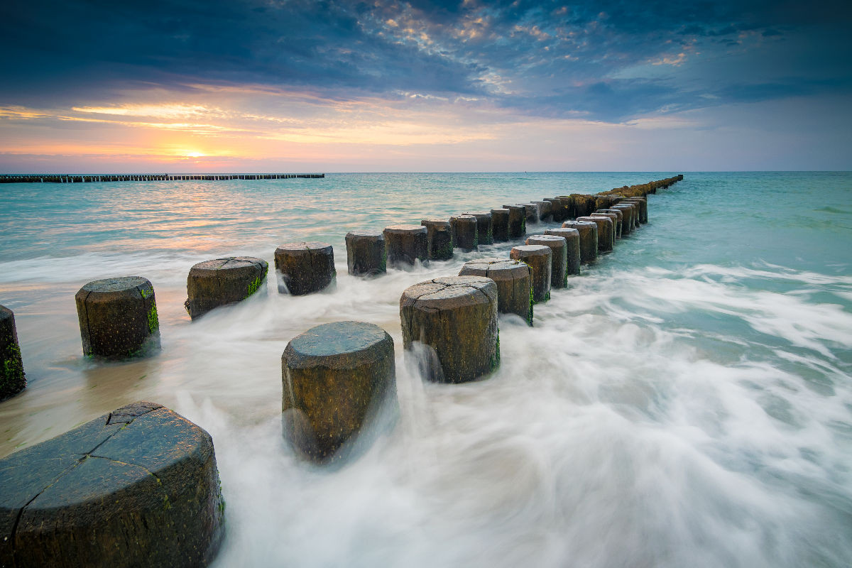 Sonnenuntergang in Ahrenshoop