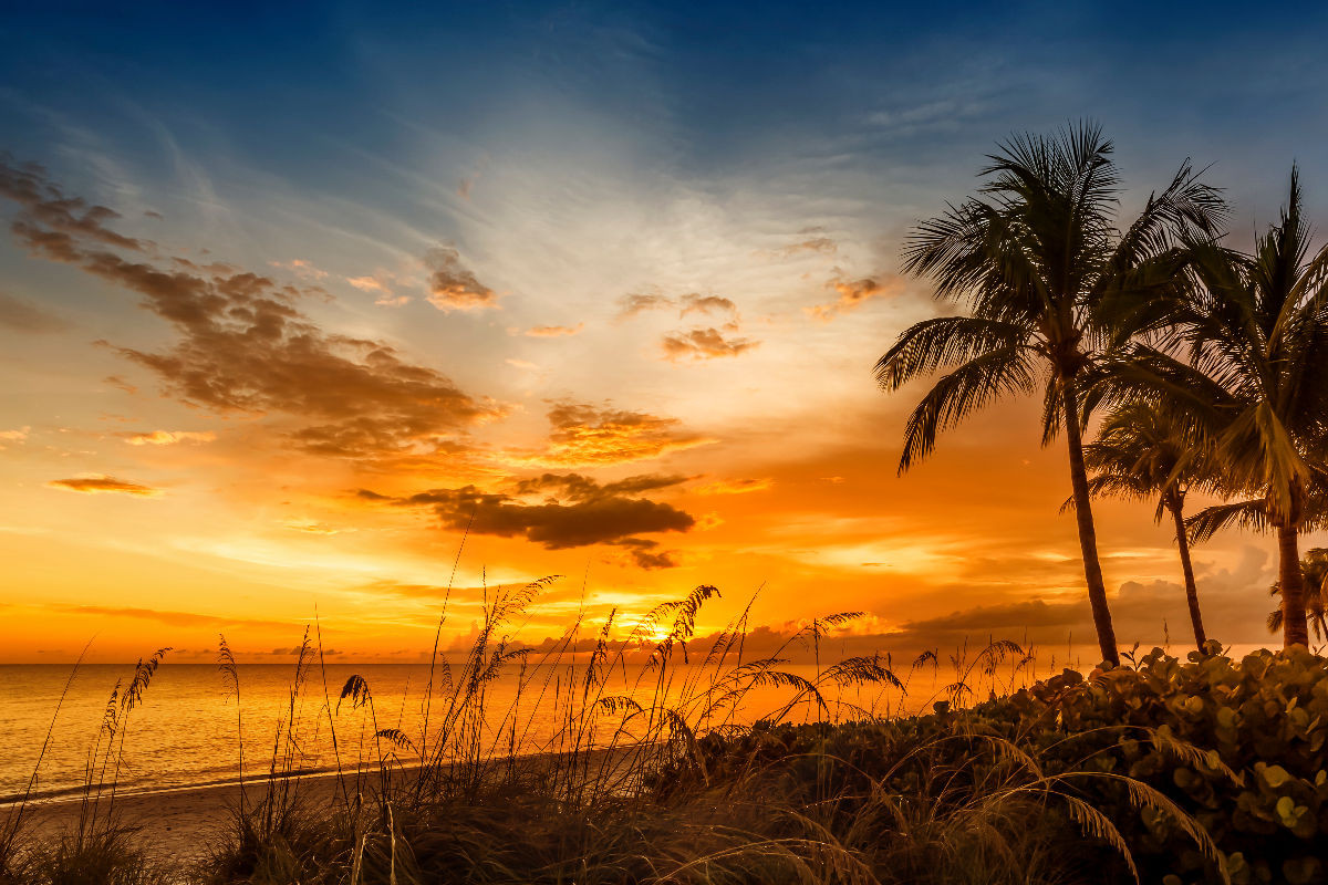 BONITA BEACH Traumhafter Sonnenuntergang