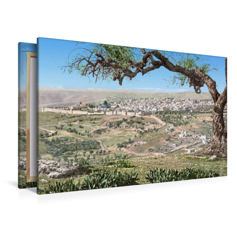 Jerusalem – Panoramasicht vom Mount Scopus um 1900