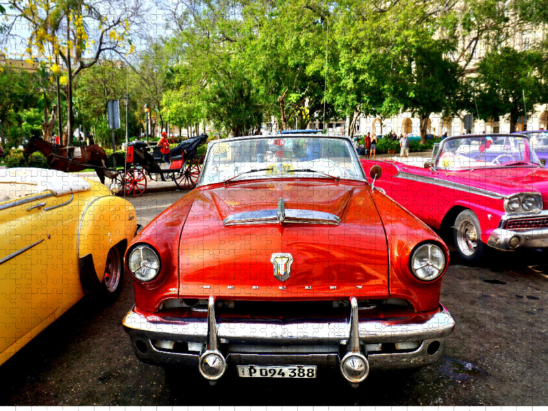 Ein US-Oldtimer Mercury Monterey in Havanna