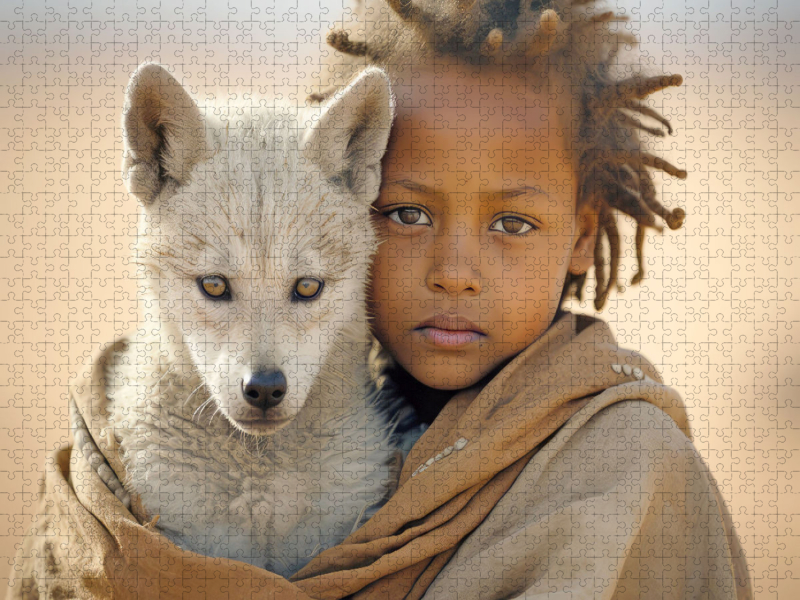 Portraits dans le désert