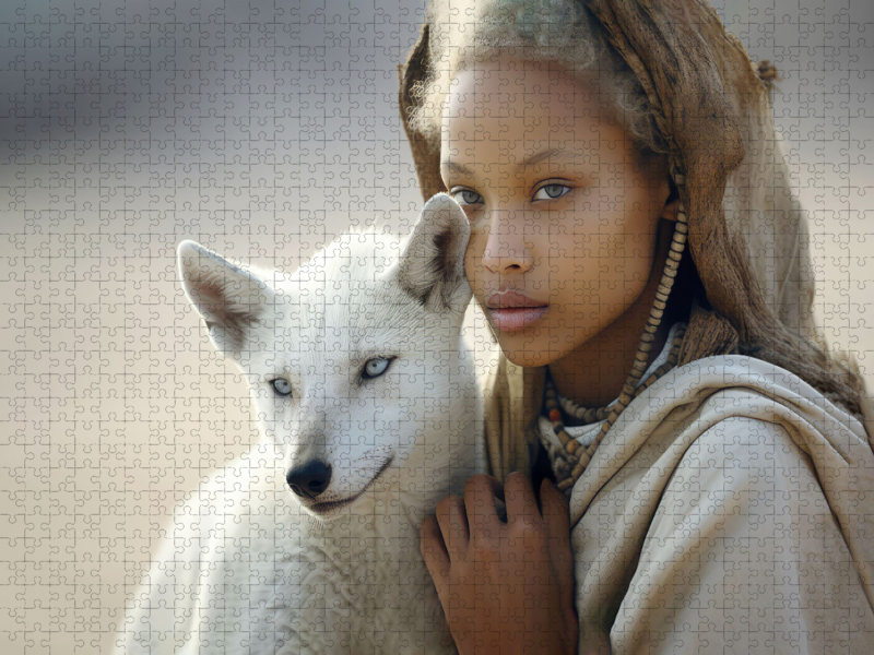 Portraits dans le désert