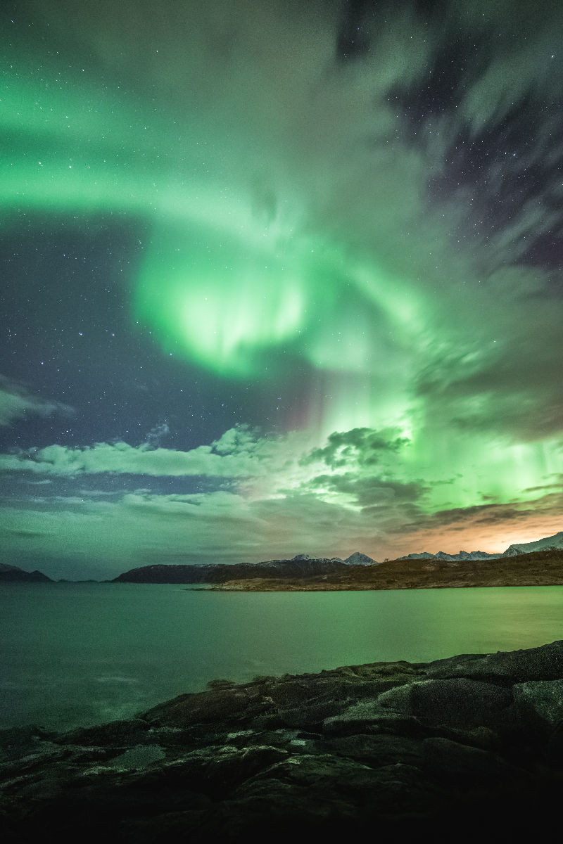 Nordlicht über Norwegen