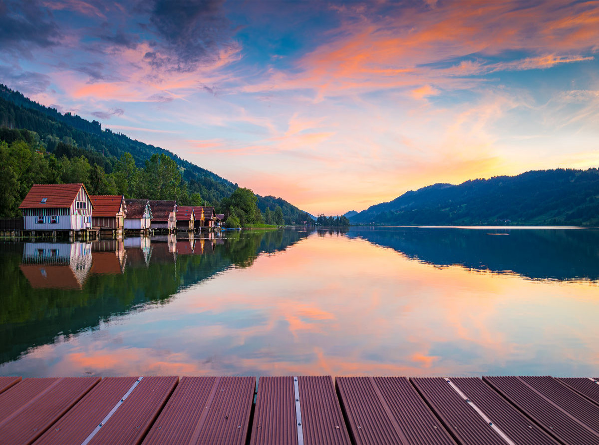 Großer Alpsee im Sommer