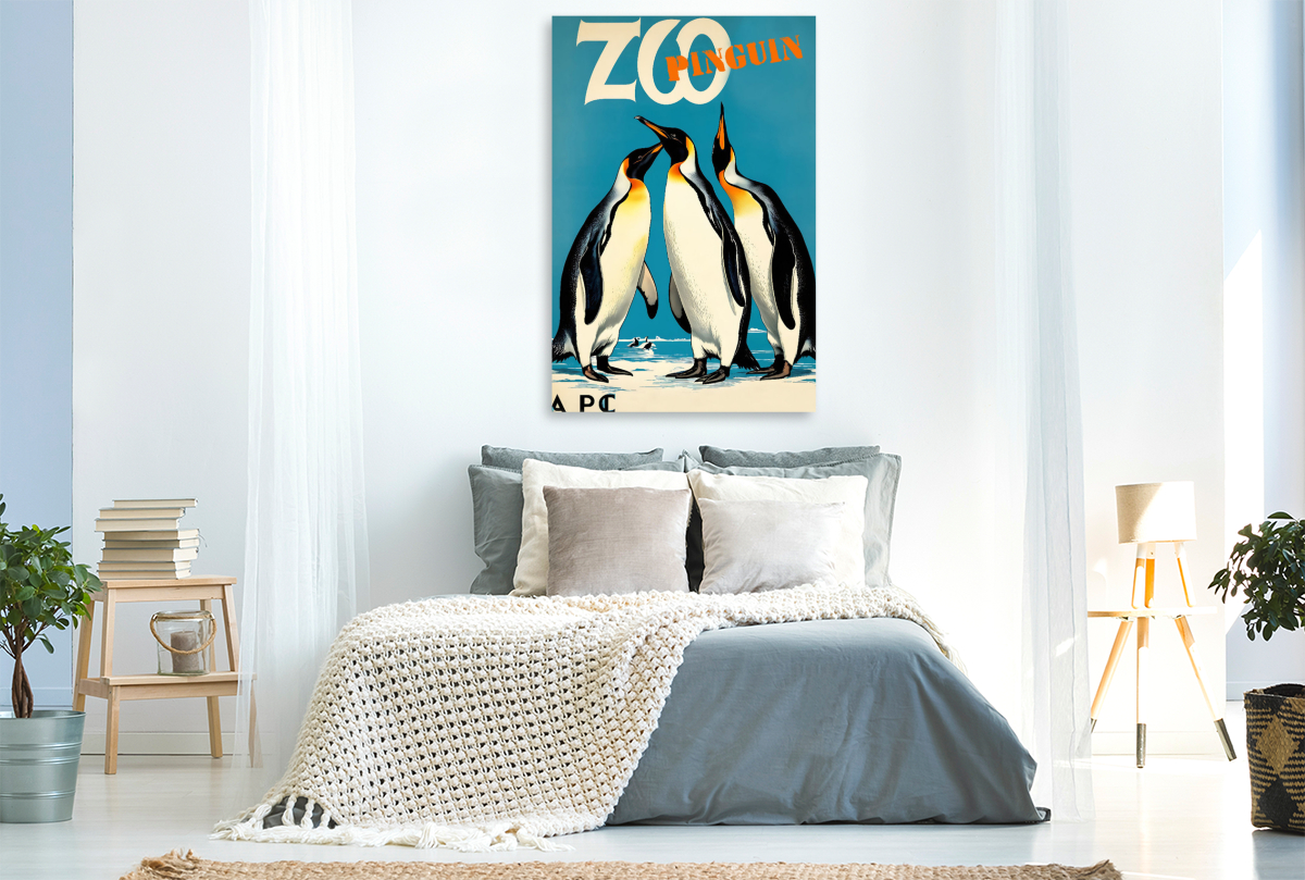 Vintage Pinguin Poster