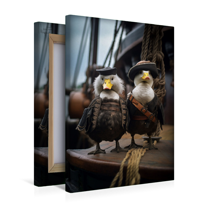 Piraten Landeplatz: Piratenvögel an Deck