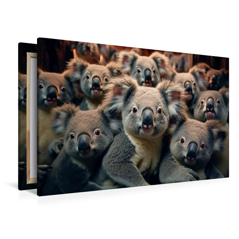 Viele Koalas auf einem Bild