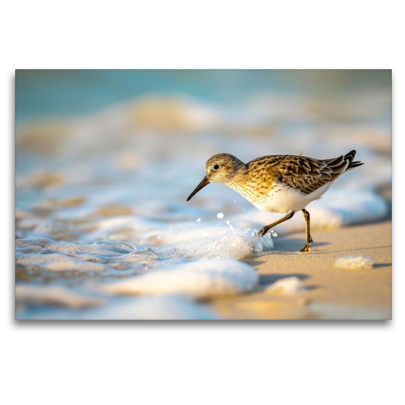 Strandläufer, gleich gibt es eine Köstlichkeit