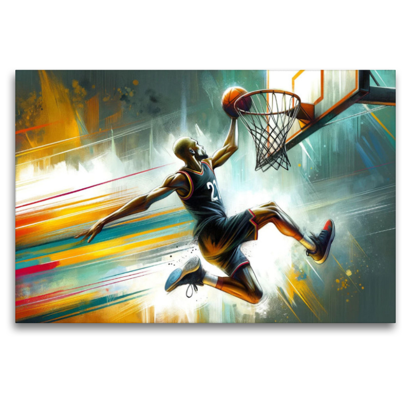 Baller in Action - Die Schönheit des Basketballs