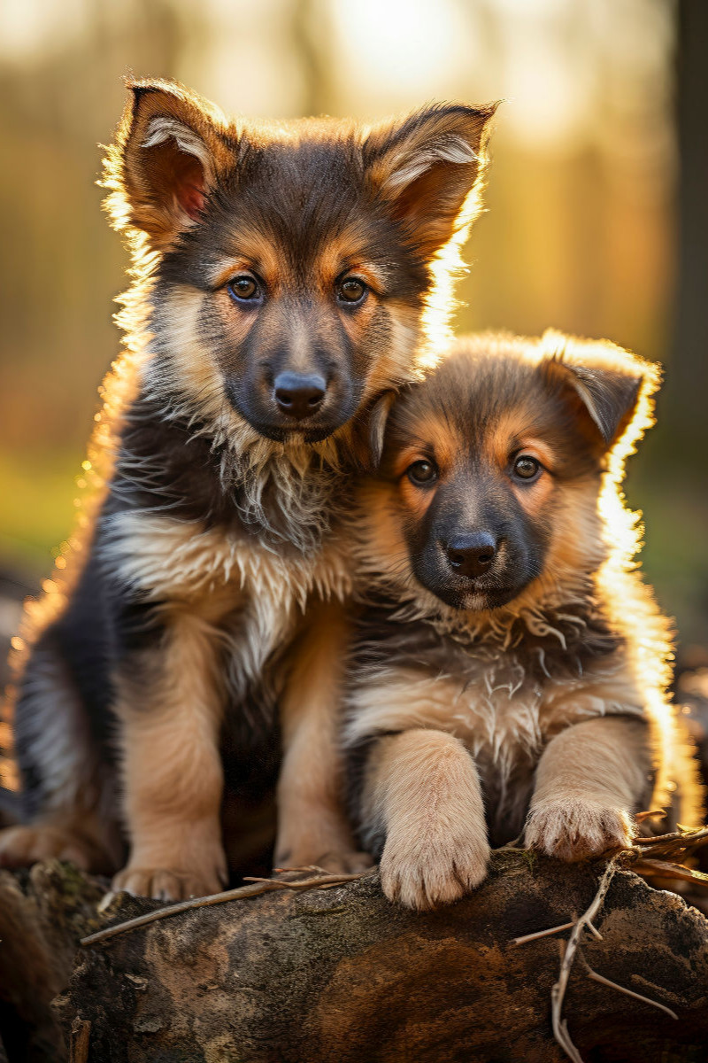 Deutscher Schäferhund, entzückender Nachwuchs