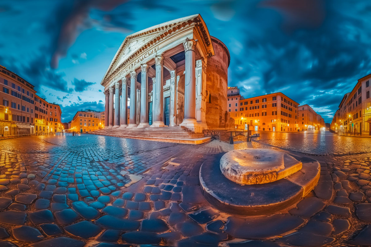 Das Pantheon - Scheinwelt