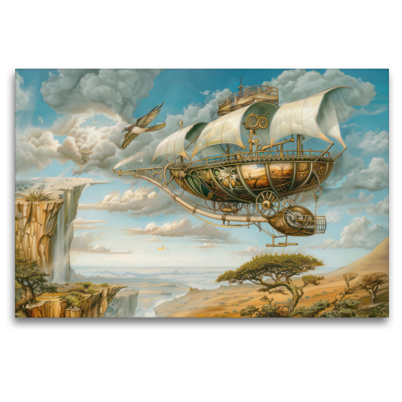 Steampunk airships