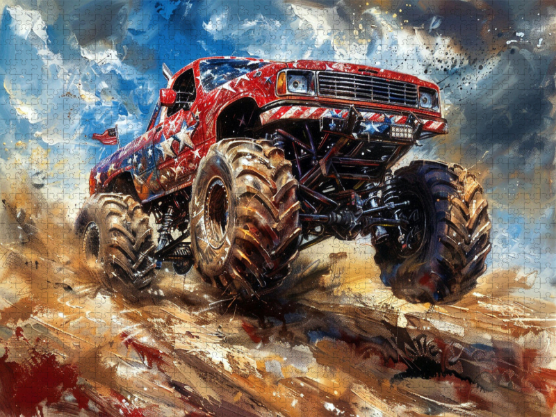 Imposante Monstermaschinen - Monstertruck